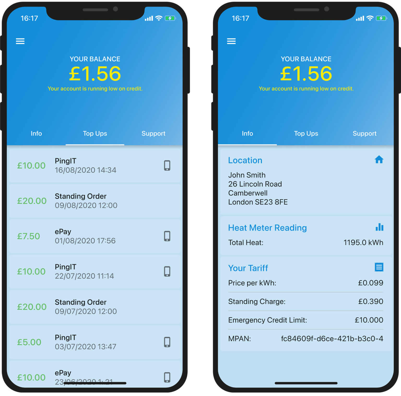 Minibems App - Evinox