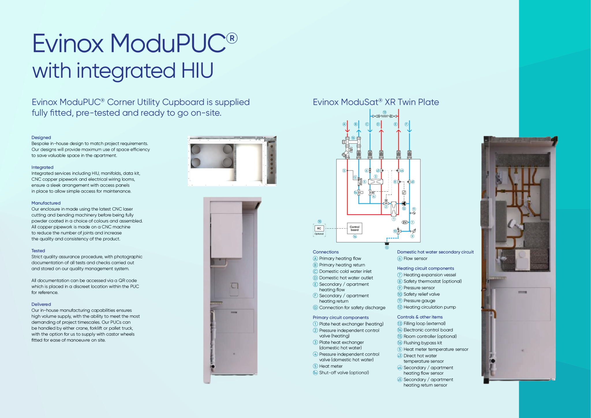 Evinox ModuPUC Corner Utility Cupboard brochure - Evinox